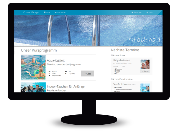 Course Manager, das Online-Kursverwaltungssystem Course Manager, das Online-Kursverwaltungssystem